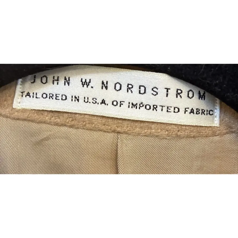 Vintage John W Nordstrom Loro Piana CamelHair Sport Coat Men's 42R